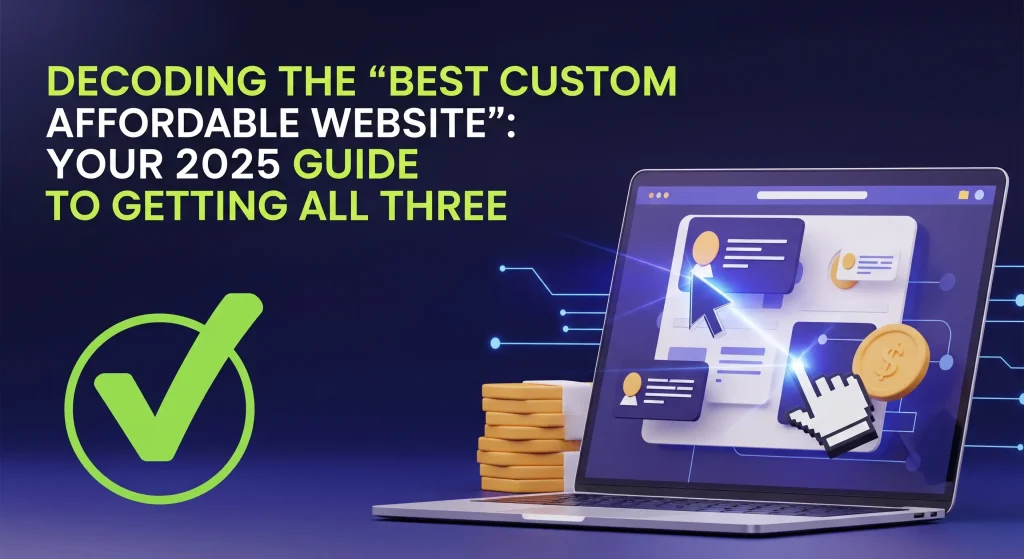 Decoding the “Best Custom Affordable Website”: Your 2025 Guide to Getting All Three