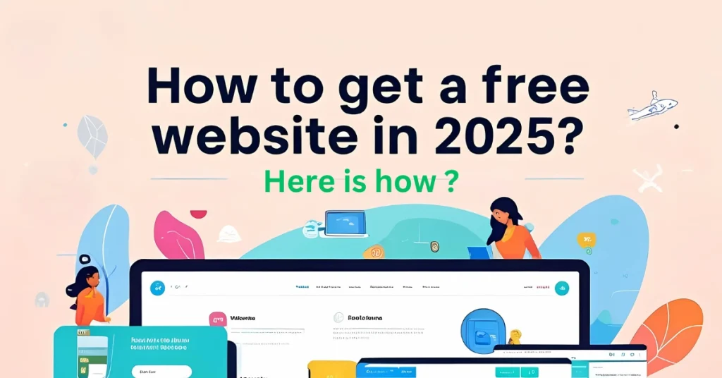 How to Get Free Website in 2025 ? Join free website giveaway