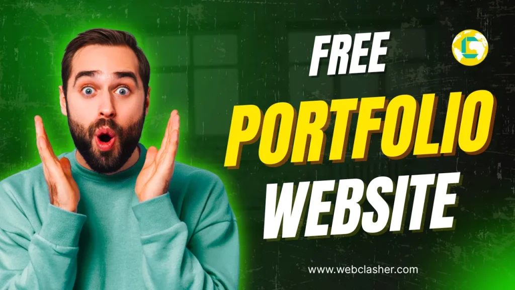 Learn how to get a stunning, custom-built portfolio website for free through the WebClasher Free Website Giveaway.